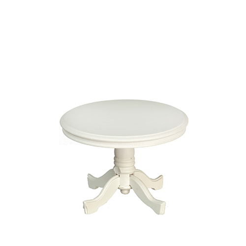 Kitchen Table Round, White